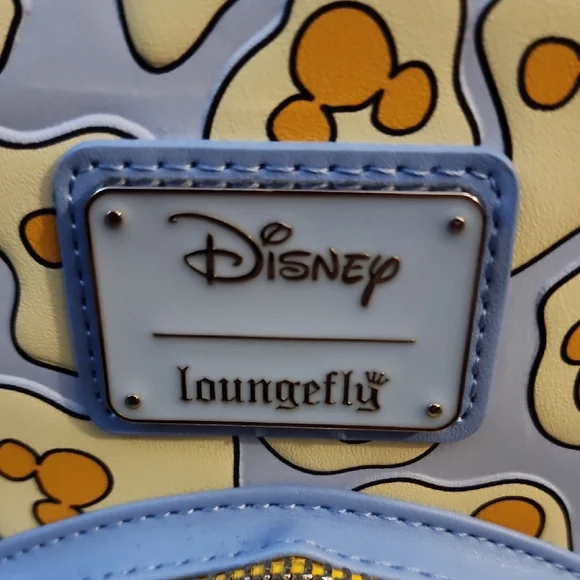 Loungefly Disney Mickey Mouse Breakfast Waffle Scented Backpack. NWT - Picture 2 of 14